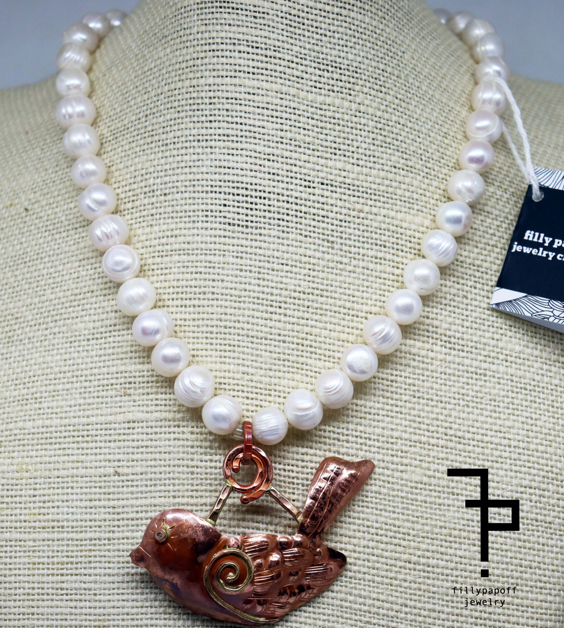 COLLANA DONNA DI PERLE BIANCHE